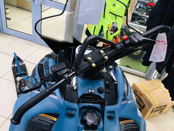2022 Yamaha Transporter Lite 2UP, синий - вид 2