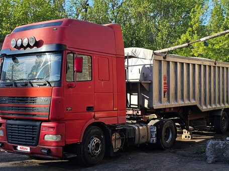 2004 DAF XF 95, красный, 3900000 рублей, вид 1