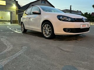 2012 Volkswagen Golf VI, белый, 1100000 рублей, вид 1