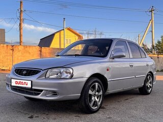 2006 Hyundai Accent ТагАЗ II, серебристый, 290000 рублей, вид 1