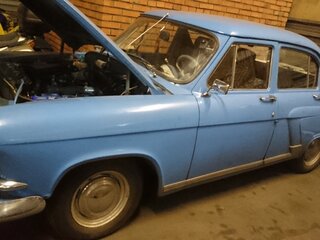 1958 ГАЗ 21 «Волга» 21В, голубой, 1000000 рублей, вид 2
