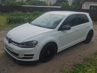 2014 Volkswagen Golf VII, белый, 1250000 рублей, вид 3
