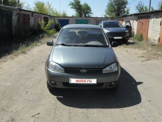 2010 Lada (ВАЗ) Kalina I, серый, 300000 рублей, вид 1