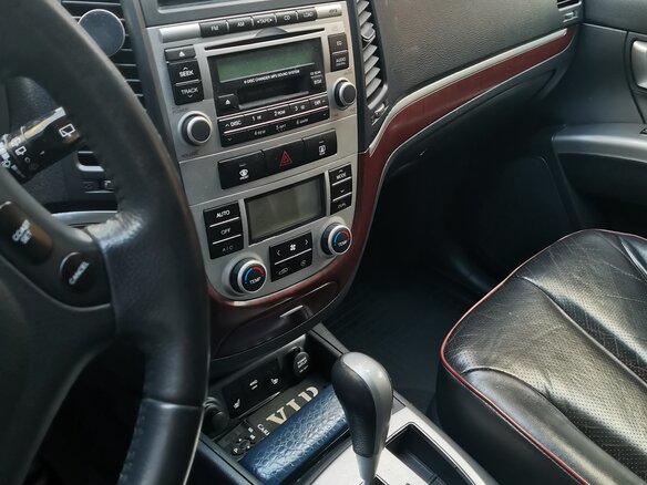 2008 Hyundai Santa Fe II, чёрный, 1650000 рублей - вид 15