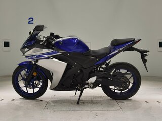 2017 Yamaha YZF-R3, синий, 440000 рублей, вид 3