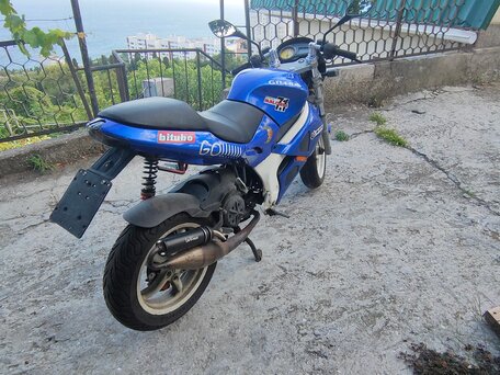 2007 Gilera DNA, синий, 165000 рублей, вид 1