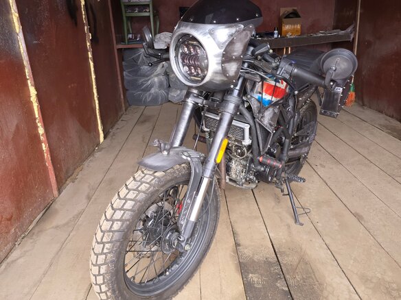 2023 Fuego Scrambler 250, чёрный, 220000 рублей - вид 6