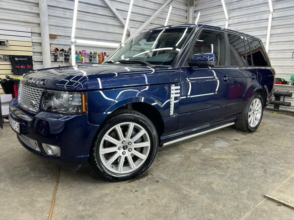 2012 Land Rover Range Rover Supercharged III Рестайлинг 2, синий, 2450000 рублей - вид 1
