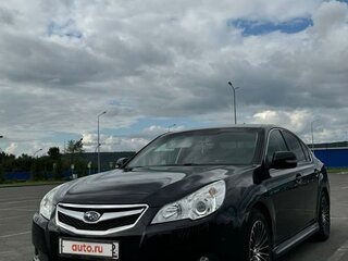 2010 Subaru Legacy V, чёрный, 1450000 рублей, вид 1