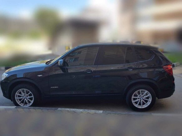 2015 BMW X3 20i xDrive II (F25) Рестайлинг, чёрный - вид 3