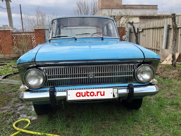 1977 Москвич 412 ИЭ, голубой, 39999 рублей - вид 2