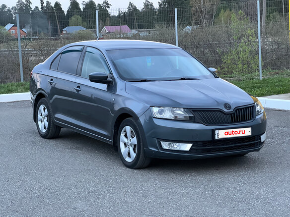 2014 Skoda Rapid Green Tec I, серый, 850000 рублей - вид 5