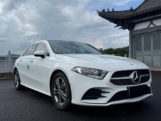 2023 Mercedes-Benz A-Класс 180 Long IV (W177) Рестайлинг, белый, 2263471 рублей, вид 1