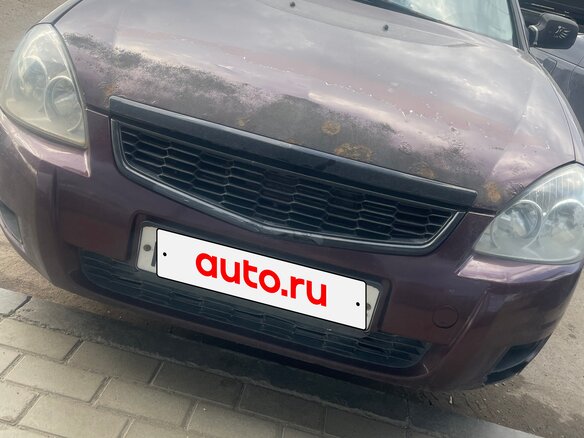 2011 Lada (ВАЗ) Priora I, красный, 220000 рублей - вид 2