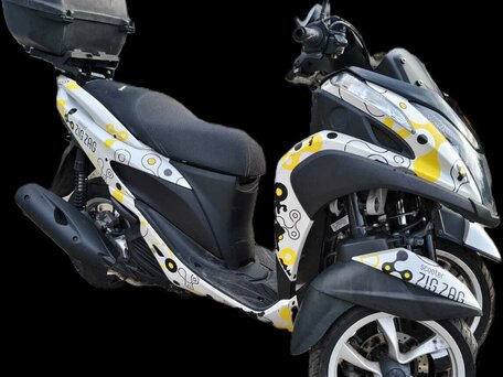 2018 Yamaha Tricity, белый, 160000 рублей, вид 2