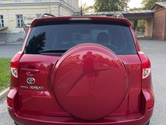 2008 Toyota RAV4 III (XA30), красный, 1270000 рублей - вид 1