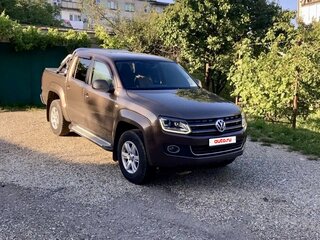 2015 Volkswagen Amarok Double Cab full-time I, коричневый, 2500000 рублей, вид 2