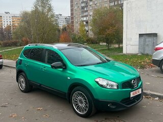 2012 Nissan Qashqai+2 I Рестайлинг, зелёный, 1030000 рублей, вид 2