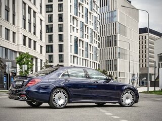 2016 Mercedes-Benz S-Класс 350 CDI BlueTEC Long 9G-TRONIC VI (W222, C217), синий, 4760000 рублей, вид 3