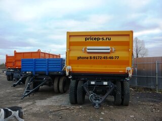 2024 НефАЗ прицеп самосвальный, оранжевый, 1880000 рублей, вид 2
