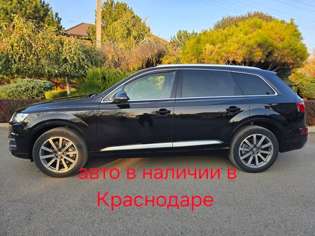 2019 Audi Q7 II (4M), чёрный, 4430000 рублей, вид 2