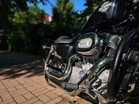2006 Harley-Davidson Sportster 883, чёрный, 650000 рублей, вид 1