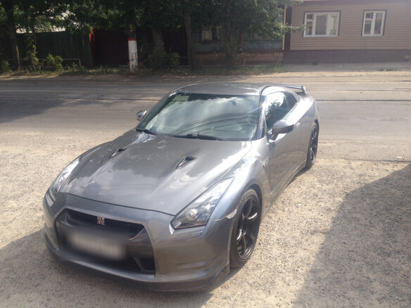 2010 Nissan GT-R I, серый - вид 3