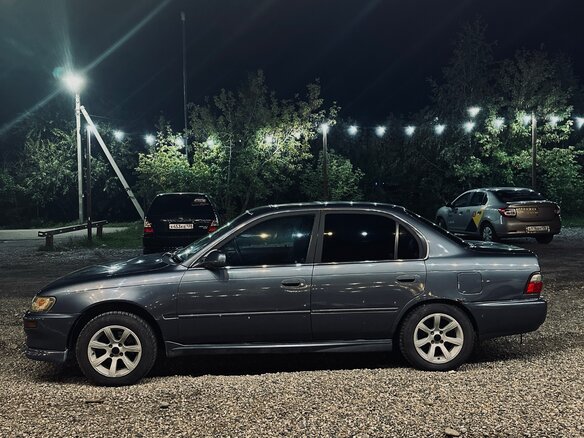 1992 Toyota Corolla VII (E100), синий - вид 12