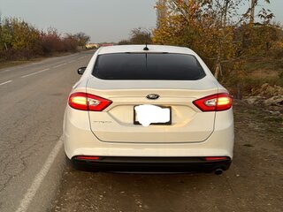 2014 Ford Fusion (North America) II, белый, 1350000 рублей, вид 4