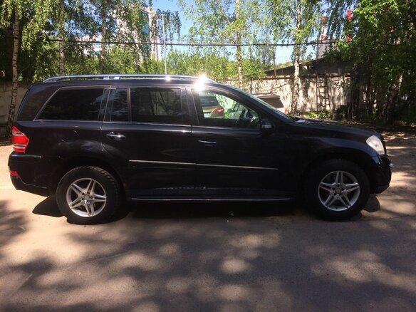 2007 Mercedes-Benz GL-Класс 450 I (X164), чёрный - вид 3