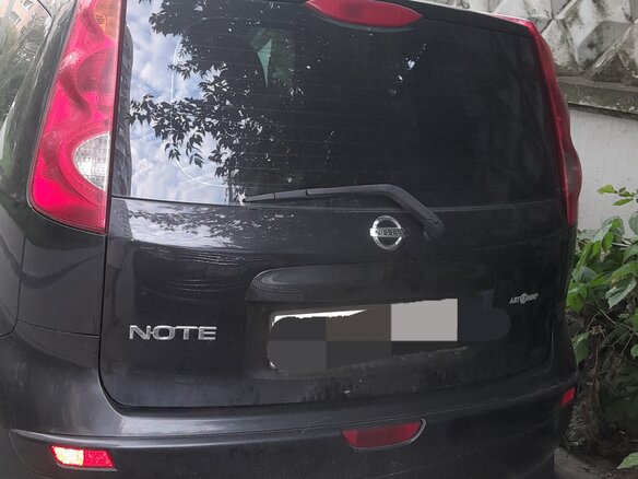 2008 Nissan Note I, чёрный, 720000 рублей - вид 1