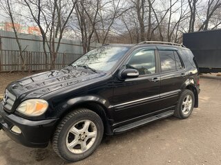 2005 Mercedes-Benz M-Класс 350 I (W163) Рестайлинг, чёрный, 1630000 рублей, вид 2