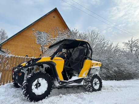 2012 BRP Can-Am Commander 1000, жёлтый, 1400000 рублей, вид 3