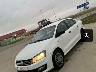 2019 Volkswagen Polo V Рестайлинг, белый, 920000 рублей, вид 5