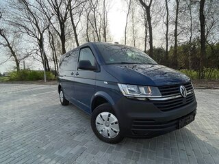 2020 Volkswagen Transporter T6 Рестайлинг, синий, 2870563 рублей, вид 3