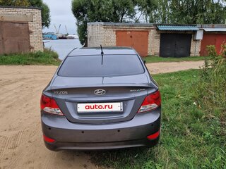 2011 Hyundai Solaris I, чёрный, 495000 рублей, вид 5