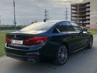 2020 BMW 5 серии 530d xDrive VII (G30/G31/G38), чёрный, 4900000 рублей, вид 5