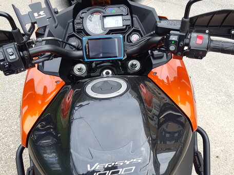 2015 Kawasaki Versys 1000, красный, 1250000 рублей, вид 4