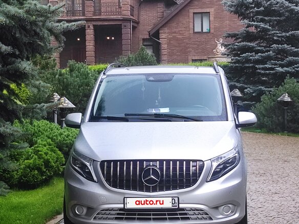 2018 Mercedes-Benz Vito 116 CDI L3 III (W447), серебристый, 3550000 рублей