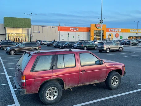 1995 Nissan Pathfinder I, красный, 200000 рублей, вид 2