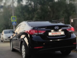 2015 Hyundai Elantra V (MD) Рестайлинг, чёрный, 1450000 рублей, вид 4