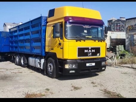 1990 MAN F 2000, жёлтый, 4000000 рублей, вид 1