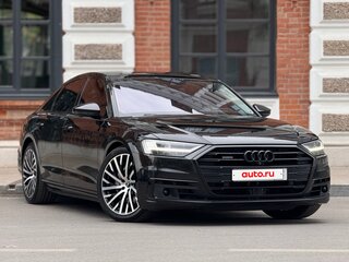 2018 Audi A8 50 TDI IV (D5), чёрный, 4100000 рублей, вид 2