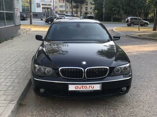 2005 BMW 7 серии 730d IV (E65/E66) Рестайлинг, чёрный, 1740000 рублей, вид 4