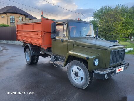 1993 ГАЗ-САЗ 3507, зелёный, 420000 рублей, вид 2