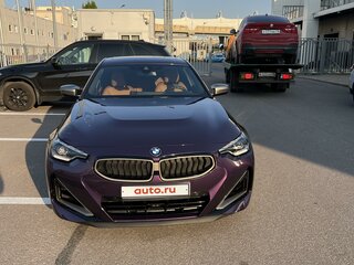 2023 BMW 2 серии M240i G42, фиолетовый, 8275000 рублей, вид 2