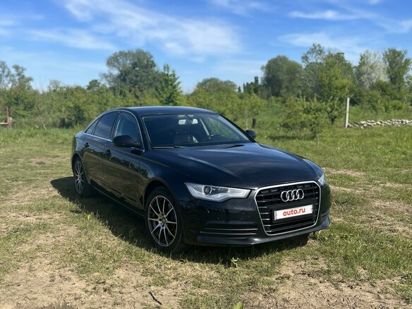 2014 Audi A6 IV (C7), чёрный, 2000000 рублей - вид 4