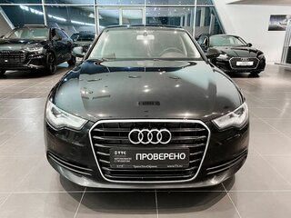 2014 Audi A6 IV (C7), чёрный, 1700000 рублей, вид 2