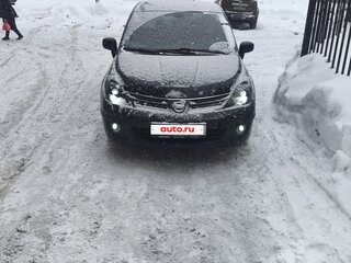 2008 Nissan Tiida I, чёрный, 800000 рублей, вид 1