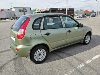 2009 Lada (ВАЗ) Kalina I, зелёный, 360000 рублей, вид 2